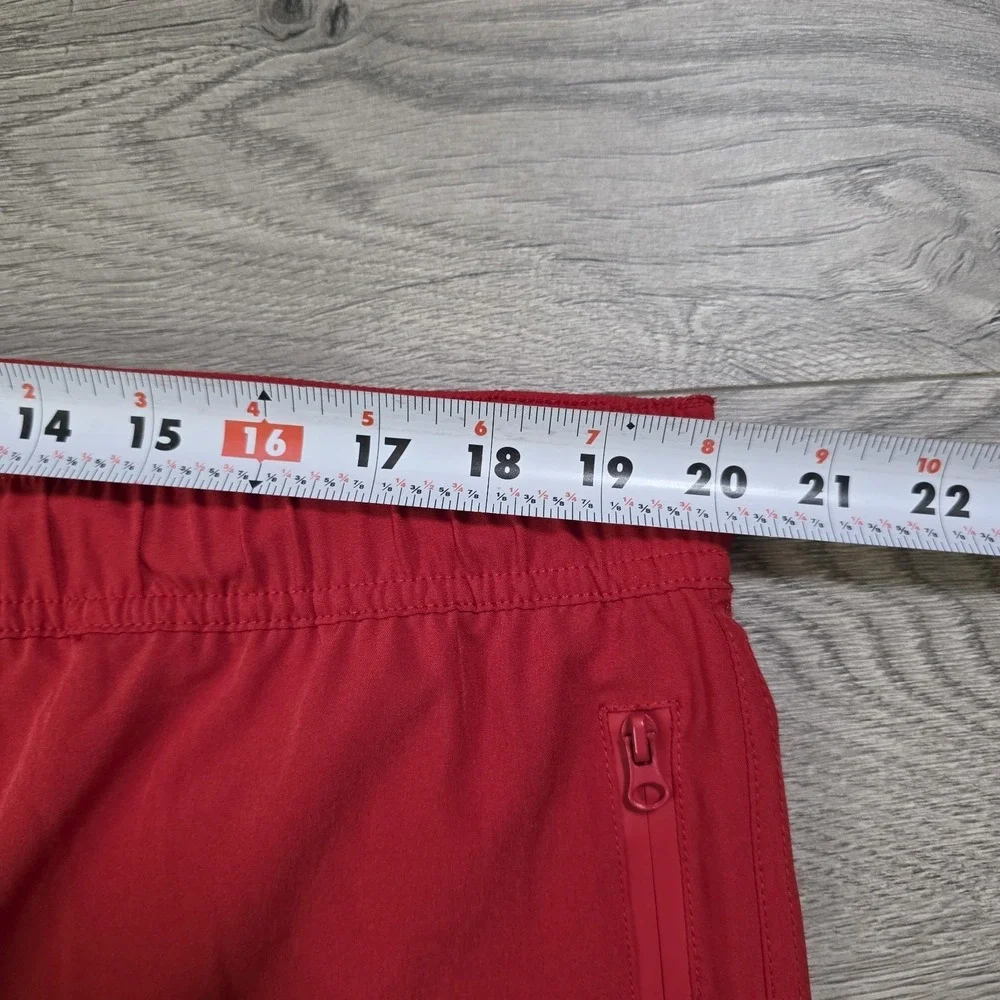 Champion‎ Athletic Swim Trunks Men's Size XL Red Pockets Lined Logo